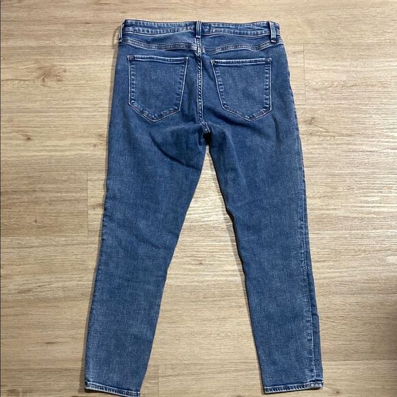 Abercrombie & Fitch Super Skinny Ankle Jeans 30 / 10 Mid Rise Medium Wash - Picture 8 of 12